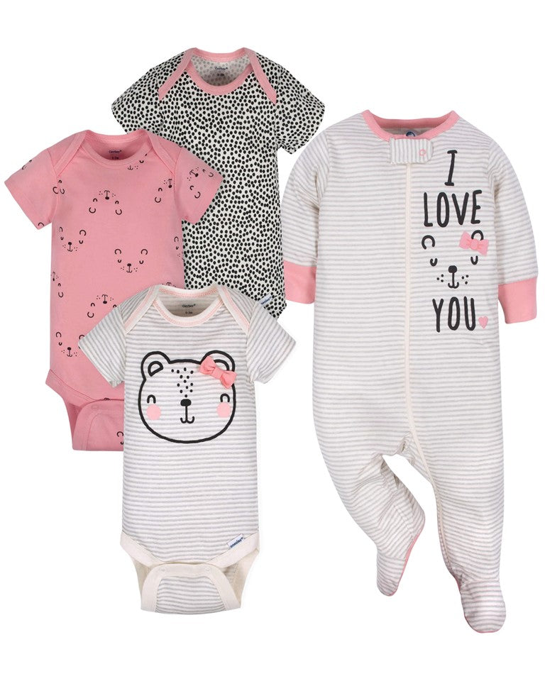 4-Piece Layette Set – Baby Nassau